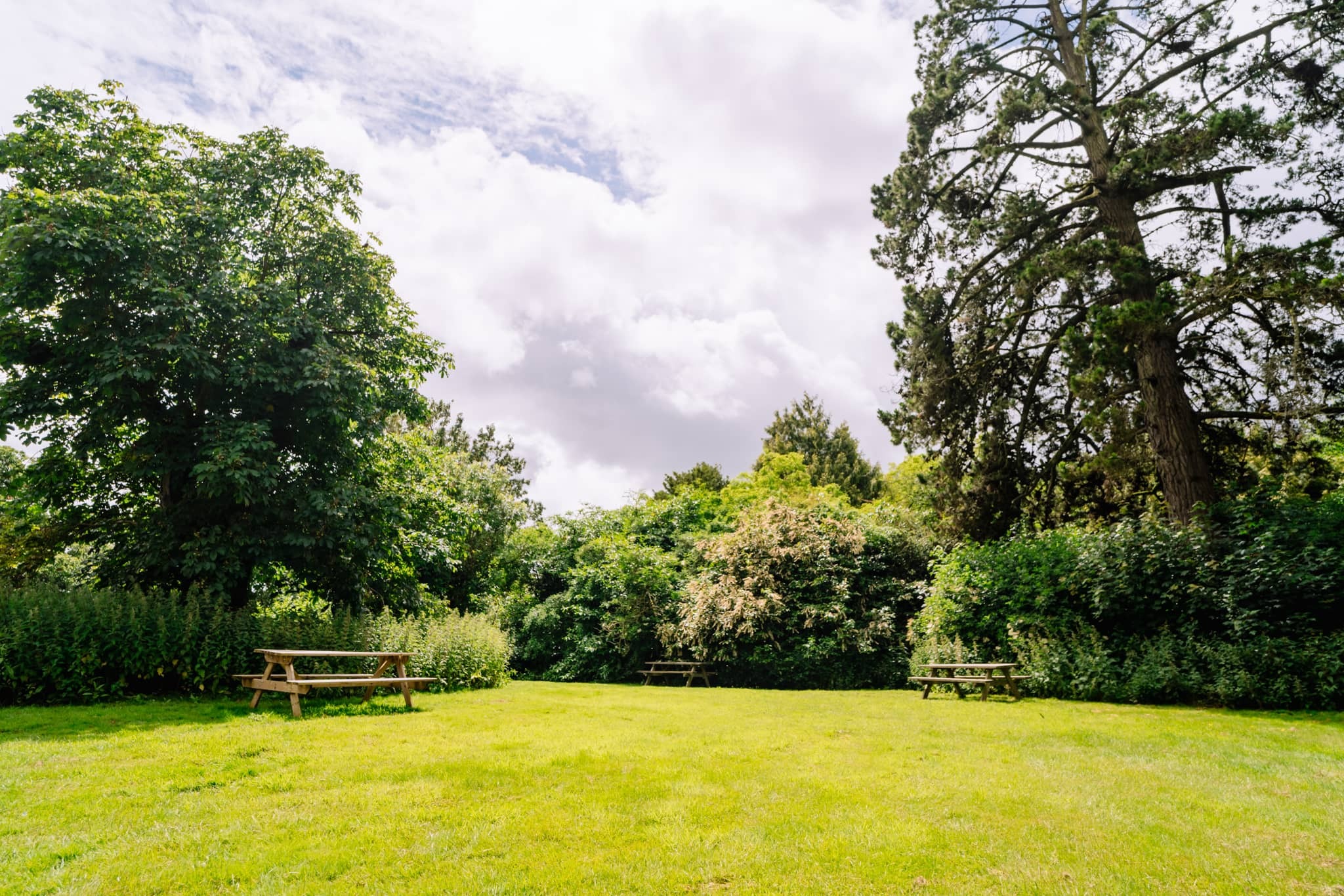 New Hall Hospital Garden